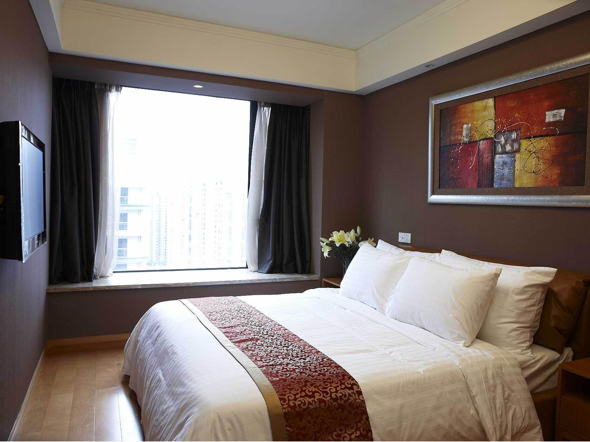 Dan Executive Hotel Apartment Zhujiang New Town-Freeshuttle Bus To Cantonfair Duringcanton Fair Period Exterior photo