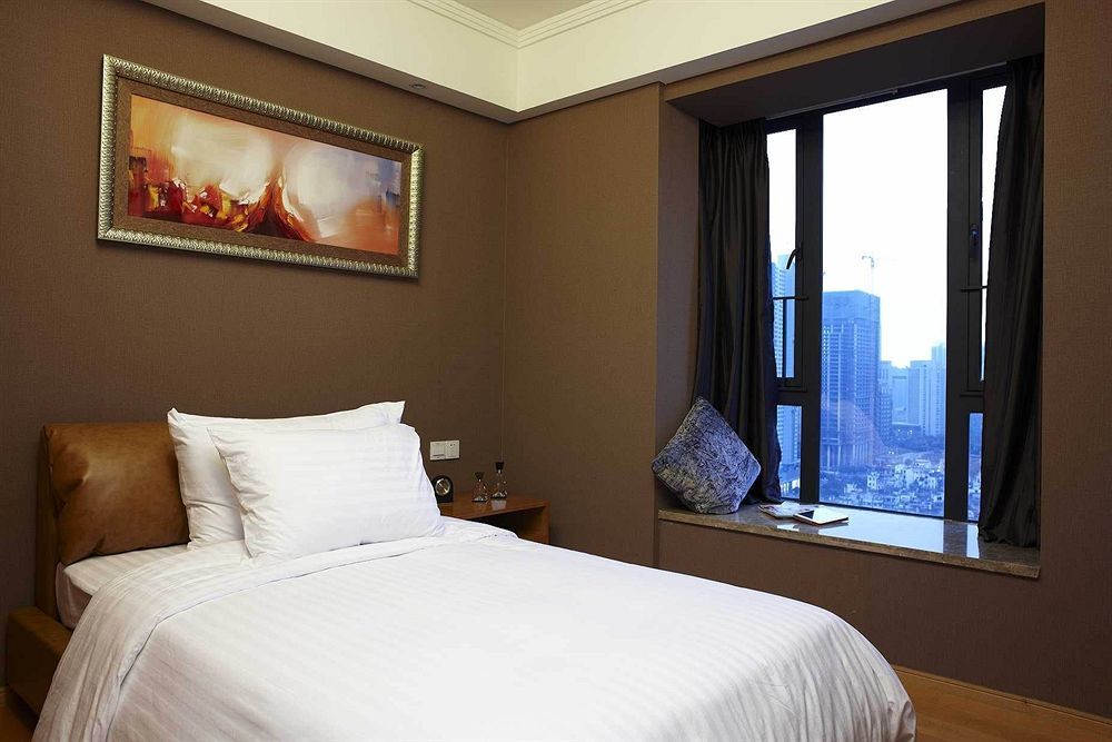 Dan Executive Hotel Apartment Zhujiang New Town-Freeshuttle Bus To Cantonfair Duringcanton Fair Period Exterior photo